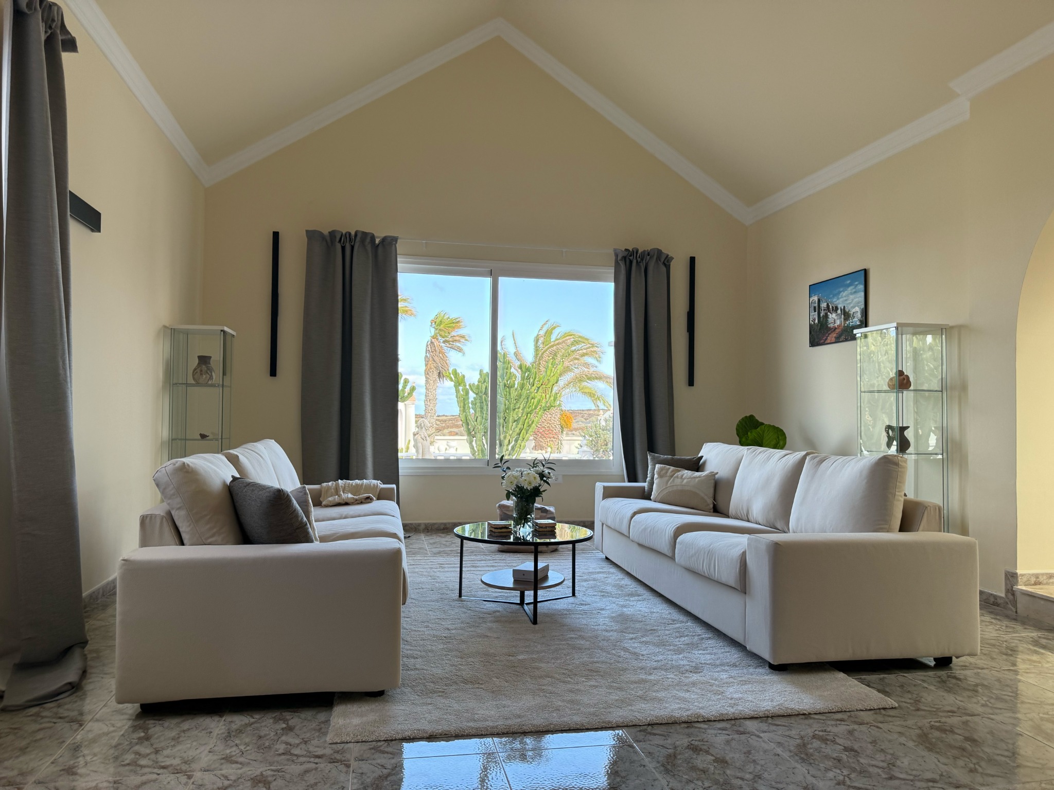 Wohnbereich der Villa